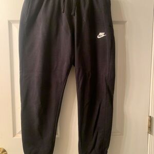 Nike Black Joggers with Logo